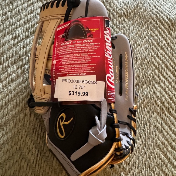 Rawlings 12.75 Authentic Major League Baseball glove - Picture 7 of 7